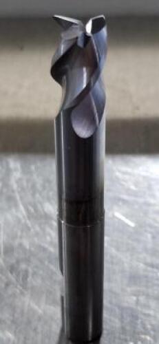 DESCRIPTION: (2) SOLID CARBIDE EXTENDED REACH CORNER RADIUS END MILL BRAND/MODEL: NIAGARA 02954793 RETAIL$: $141.00 EA SIZE: 1/2" DIA 5/8" LOC QTY: 2