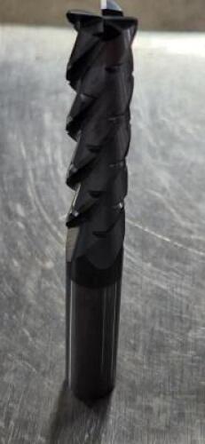 DESCRIPTION: (3) SOLID CARBIDE CORNER RADIUS END MILL BRAND/MODEL: GWS 311297 RETAIL$: $112.34 EA SIZE: 1/2" DIA 0.03 RAD QTY: 3
