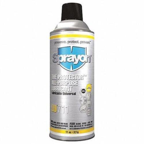 DESCRIPTION: (6) GENERAL PURPOSE LUBRICANT BRAND/MODEL: SPRAYON LU711 #2X725 RETAIL$: $10.68 EA SIZE: 16 OZ QTY: 6