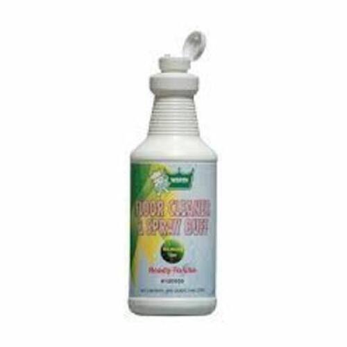 DESCRIPTION: (6) FLOOR CLEANER & D'SPRAY BUFF BRAND/MODEL: WERTH SANITARY SUPPLY #35YL29 RETAIL$: $12.00 EA SIZE: 1 QT QTY: 6
