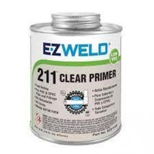 DESCRIPTION: (2) CLEAR PRIMER BRAND/MODEL: EZ WELD 211 RETAIL$: $10.35 EA SIZE: 32 OZ QTY: 2