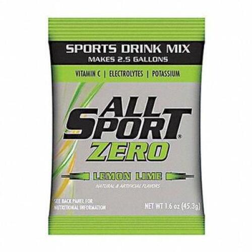 DESCRIPTION: (6) SPORTS DRINK MIX POWDER CONCENTRATE BRAND/MODEL: ALL SPORT #35YL24 INFORMATION: LEMON LIME RETAIL$: $6.12 EA SIZE: 1.9 OZ QTY: 6