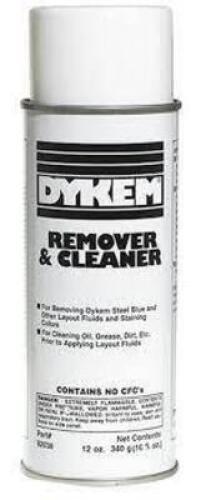 DESCRIPTION: (4) REMOVER AND PREP BRAND/MODEL: DYKEM RETAIL$: $15.36 EA SIZE: 12 OZ QTY: 4