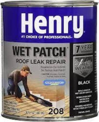 DESCRIPTION: (1) ROOF LEAK REPAIR BRAND/MODEL: HENRY #53PZ33 RETAIL$: 92.41 SIZE: 5 GALLON QTY: 1