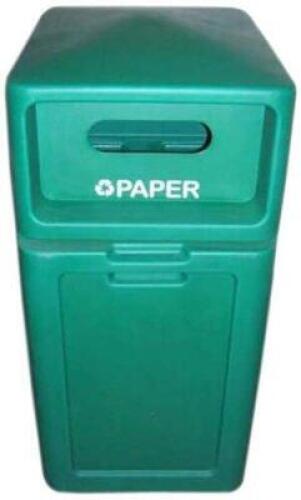 DESCRIPTION (1) OUTDOOR TRASH CAN THIS LOT IS ONE MONEY QTY 1