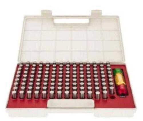 DESCRIPTION: (1) CLASS ZZ MINUS 3 PLUG & PIN GAGE SET BRAND/MODEL: SPI INFORMATION: .501 - .625 RETAIL$: 313.14 SIZE: 125 PIECES QTY: 1