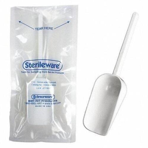 DESCRIPTION (2) PACK OF (100) STERILE SAMPLING SCOOP BRAND/MODEL SP SCIENCEWARE #4YMR9 ADDITIONAL INFORMATION RETAILS FOR $184.12 SIZE 125ML THIS LOT