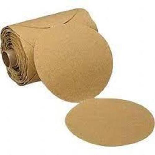 DESCRIPTION: (1) BOX OF (6) GOLD PAPER DISC ROLL BRAND/MODEL: 3M STIKIT #85414761 RETAIL$: 141.2 SIZE: 6" QTY: 1