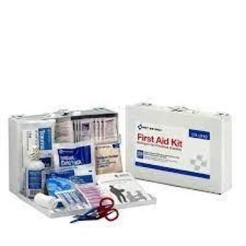 DESCRIPTION: (2) FIRST AID KIT BRAND/MODEL: FIRST AID ONLY #90561 RETAIL$: 46.01 SIZE: 25 PERSON KIT QTY: 2