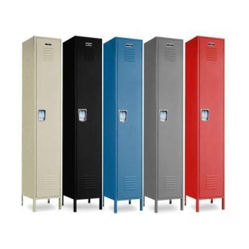 DESCRIPTION: (1) SINGLE TIER LOCKER BRAND/MODEL: 61121572QS1-M INFORMATION: MUST INSPECT FOR COLOR RETAIL$: $164.00 EA SIZE: 54X15X15 QTY: 1