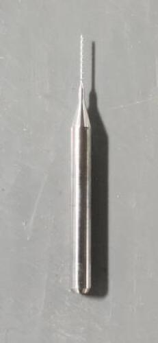 DESCRIPTION: (6) 130 DEGREE REGULAR SPIRAL CIRCUIT BOARD DRILL BRAND/MODEL: KYOCERA 00902791 RETAIL$: $ 11.07 EA SIZE: #79, 1/8" SD QTY: 6