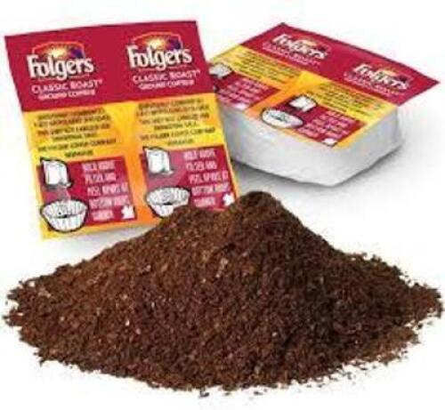 DESCRIPTION: (12) COFFEE PACKETS BRAND/MODEL: CLASSIC ROAST FOLGERS SIZE: 0.9 OZ QTY: 12