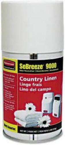 DESCRIPTION: (4) ODOR NEUTRALIZER BRAND/MODEL: SEBREEZE 9000 INFORMATION: COUNTRY LINEN RETAIL$: $25.00 EA SIZE: 5.3 OZ QTY: 4