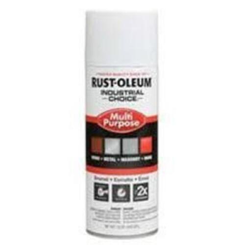 DESCRIPTION: (6) MULTI PURPOSE ENAMEL SPRAY PAINT BRAND/MODEL: RUST-OLEUM #1692830 INFORMATION: WHITE RETAIL$: $10.00 EA SIZE: 12 OZ QTY: 6