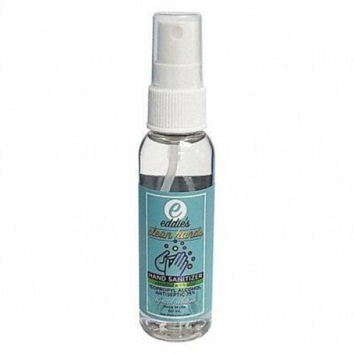 DESCRIPTION: (8) HAND SANITIZER BRAND/MODEL: EDDIES #60DY62 RETAIL$: $40.00 TOTAL SIZE: 60 ML QTY: 8