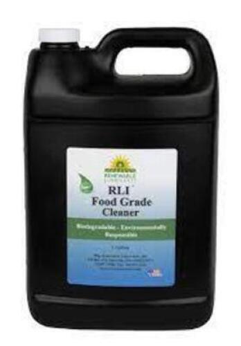 DESCRIPTION: (2) FOOD GRADE CLEANER BRAND/MODEL: RENEWABLE LUBRICANTS RETAIL$: $17.35 EA SIZE: 1 GALLON QTY: 2