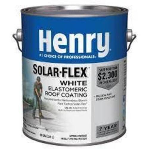 DESCRIPTION: (1) PROTECTIVE ROOF COATING BRAND/MODEL: HENRY #40P315 INFORMATION: WHITE RETAIL$: $40.00 EA SIZE: 1 GALLON QTY: 1