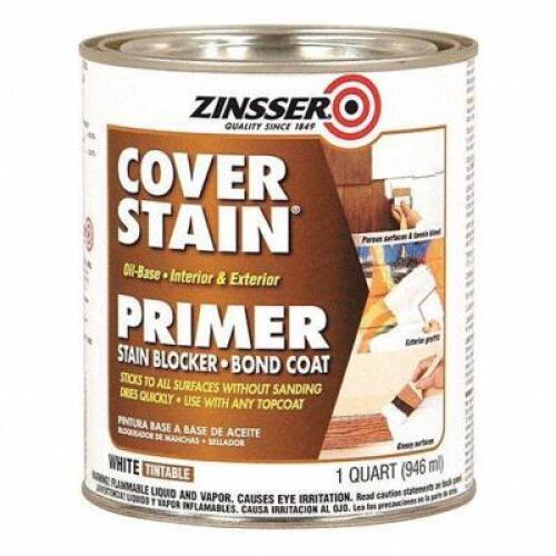 DESCRIPTION: (1) INTERIOR EXTERIOR PRIMER BRAND/MODEL: ZINSSER #4HFE6 INFORMATION: WHITE RETAIL$: $16.23 EA SIZE: 1 GALLON QTY: 1