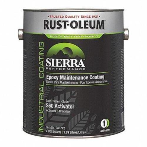 DESCRIPTION: (1) EPOXY ACTIVATOR SATIN FINISHES BRAND/MODEL: SIERRA S60 #494H11 INFORMATION: SATIN RETAIL$: $74.25 EA SIZE: 1 GALLON QTY: 1
