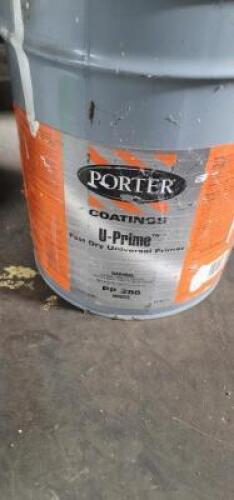 DESCRIPTION: (1) U PRIME FAST DRY UNIVERSAL PRIMER BRAND/MODEL: PORTER #PP-286 INFORMATION: WHITE RETAIL$: $230.43 EA SIZE: 5 GALLON QTY: 1