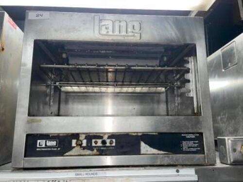 DESCRIPTION: LANG MELT MASTER PLUS II 24" ELECTRIC SALAMANDER ADDITIONAL INFORMATION 1 PHASE LOCATION: KITCHEN QTY: 1