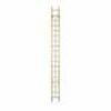(1) FIBERGLASS EXTENSION LADDER