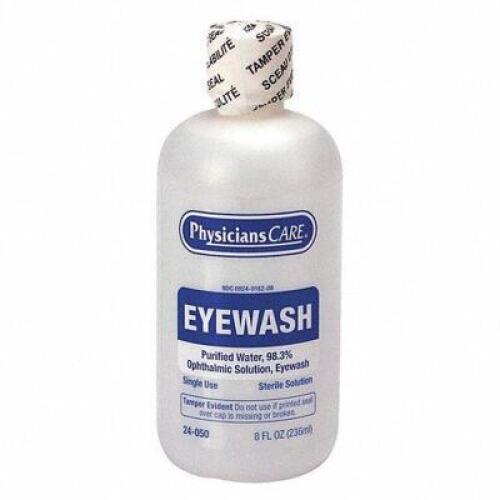 DESCRIPTION (5) PERSONAL EYE WASH BOTTLE BRAND/MODEL PHYSICIANSCARE #36N056 ADDITIONAL INFORMATION RETAILS FOR $7.20 EA SIZE 8 OZ THIS LOT IS SOLD BY