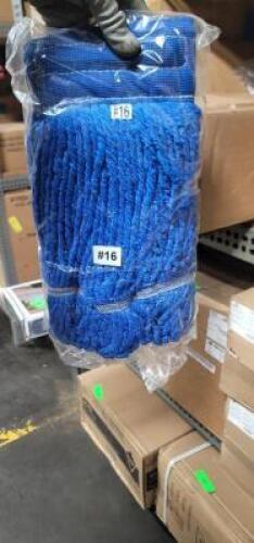 (1) CASE OF APROX (15) MOP HEADS
