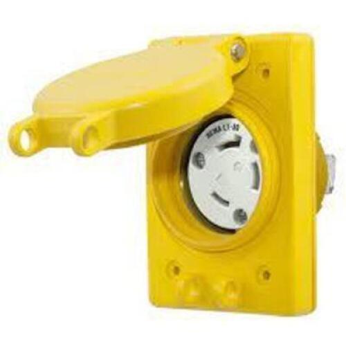 (4) WATERTIGHT LOCKING RECEPTACLE