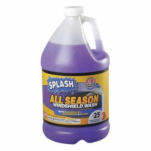DESCRIPTION (2) WINDSHIELD WASHER FLUID BRAND/MODEL SPLASH ALL SEASON #40Z938 ADDITIONAL INFORMATION RETAILS FOR $6.00 EA SIZE 1 GALLON THIS LOT IS SO
