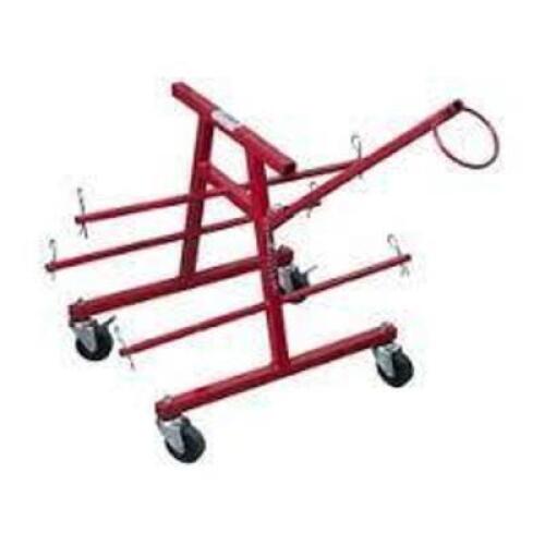 (1) WIRE CADDY WITH CASTTERS