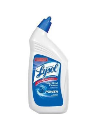 DESCRIPTION (4) TOILET BOWL CLEANER BRAND/MODEL LYSOL SIZE 1 QT THIS LOT IS SOLD BY THE PIECE QTY 4