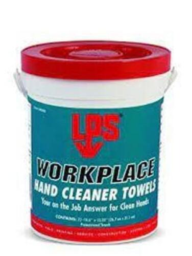 DESCRIPTION (2) WORKPLACE HAND CLEANER TOWELS BRAND/MODEL LPS #428-09200 ADDITIONAL INFORMATION RETAILS FOR $18.00EA THIS LOT IS SOLD BY THE PIECE QTY
