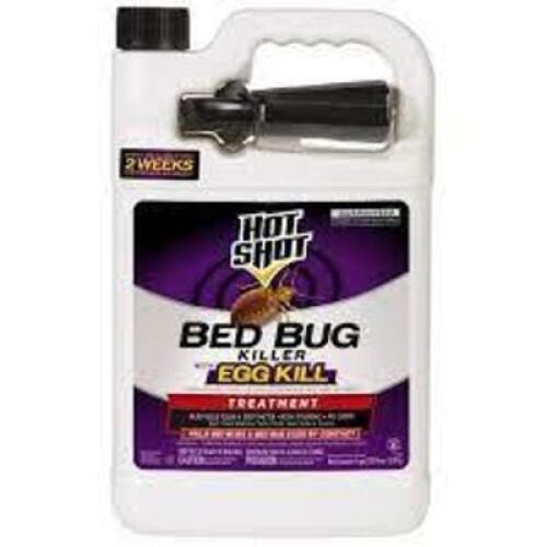 DESCRIPTION (1) BED BUG KILLER BRAND/MODEL HOT SHOT #HG-96442 ADDITIONAL INFORMATION RETAILS FOR $12.00 EA SIZE 1 GALLON THIS LOT IS ONE MONEY QTY 1