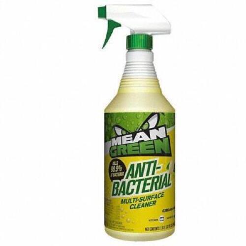 DESCRIPTION (3) ANTI-BACTERIAL CLEANER BRAND/MODEL MEAN GREEN #56JF18 ADDITIONAL INFORMATION RETAILS FOR $5.00 SIZE 32 OZ THIS LOT IS SOLD BY THE PIEC