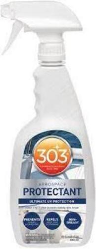 DESCRIPTION (4) AEROSPACE PROTECTANT UV PROTECTION BRAND/MODEL 303 ADDITIONAL INFORMATION RETAILS FOR $15.24 EA SIZE 16 FL OZ THIS LOT IS SOLD BY THE