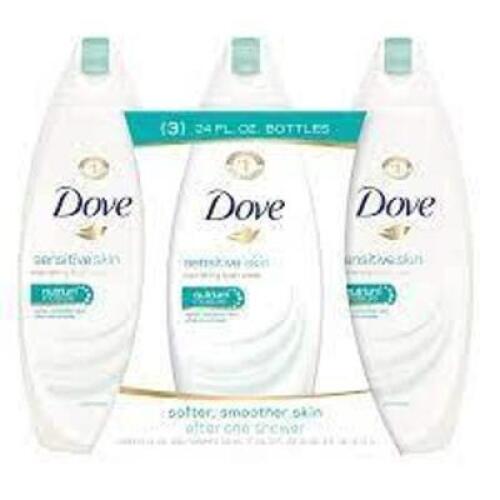 (1) PACK OF (3) SENSITIVE SKIN BODY WASH