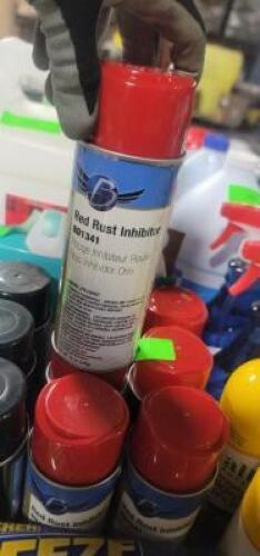 (6) RUST INHIBITOR SPRAY PAINT