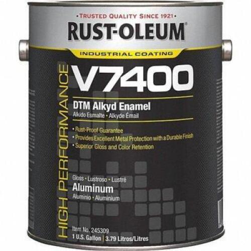 (1) METALLIC INTERIOR EXTERIOR PAINT