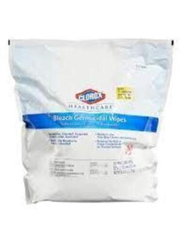 DESCRIPTION (1) GERMICIDAL WIPES BRAND/MODEL CLOROX BLEACH #044600303598 ADDITIONAL INFORMATION RETAILS FOR $60.25 SIZE 12X12 THIS LOT IS ONE MONEY QT