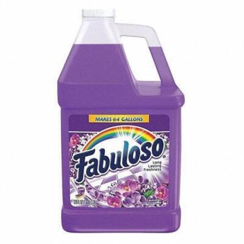 DESCRIPTION (1) ALL PURPOSE CLEANER CONCENTRATE BRAND/MODEL FABULOSO #55EY07 ADDITIONAL INFORMATION&nbsp;MAKES UP TO 64 GALLONS OF CLEANER, RETAILS FOR $42