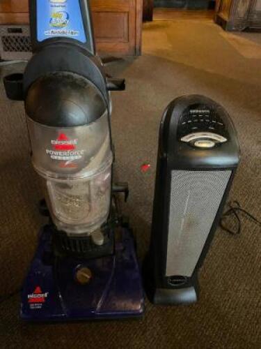 BISSELL POWER FORCE VACUUM AND HEATER