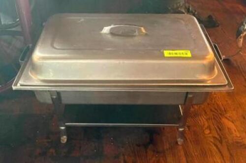 DESCRIPTION: STAINDARD CHAFER WITH LID QTY: 1