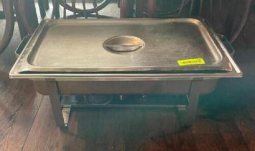 DESCRIPTION: STANDARD CHAFER WITH LID QTY: 1