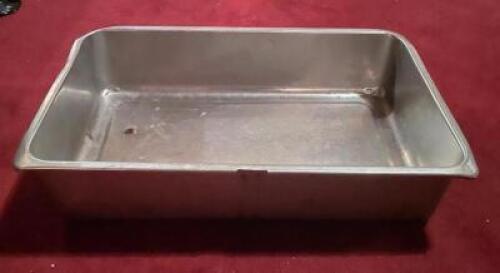 (6) FULL SIZE STAINLESS INSERTS