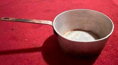 (2) 8" X 4" STAINLESS SAUCE PAN