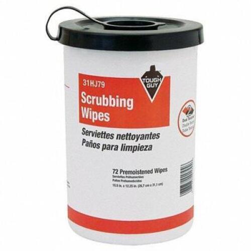 DESCRIPTION (2) HAND CLEANING WIPES BRAND/MODEL TOUGH GUY #31HJ79 ADDITIONAL INFORMATION RETAILS FOR $18.27 EA SIZE 10X12 72 WIPES THIS LOT IS SOLD BY
