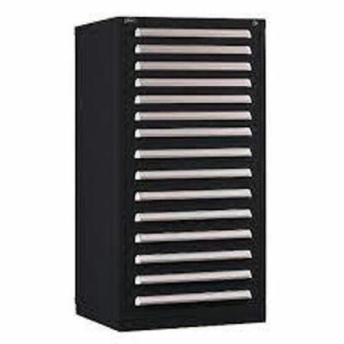 DESCRIPTION: (1) MODULAR DRAWER CABINET BRAND/MODEL: VIDMAR #12C797 INFORMATION: BLACK RETAIL$: 4035.97 EA SIZE: 15 DRAWER, 30" X 27-3/4" X 59" QTY: 1