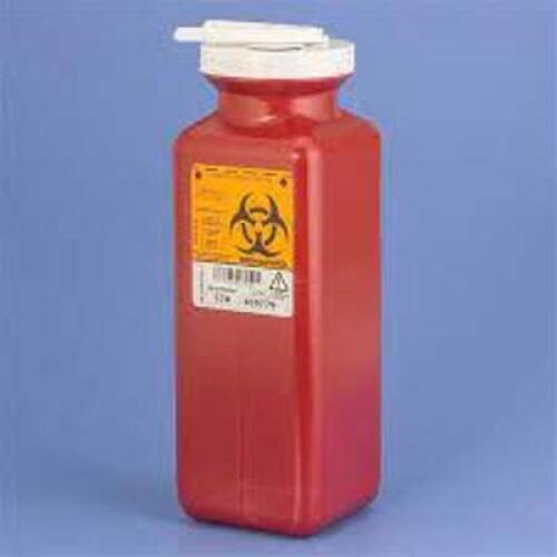 DESCRIPTION: (1) CASE OF (20) SHARPS CONTAINER BRAND/MODEL: CP LAB SAFETY INFORMATION: RED RETAIL$: $136.67 EA SIZE: 1.7 QT QTY: 1
