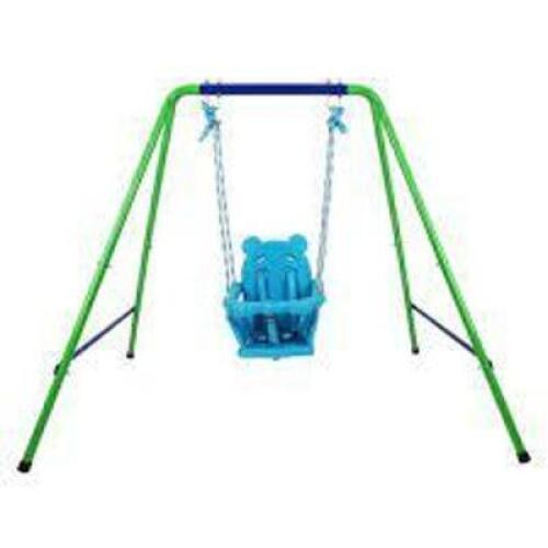 DESCRIPTION: (1) MY FIRST TODDLER SWING SET BRAND/MODEL: SPORTSPOWER RETAIL$: $60.00 EA QTY: 1